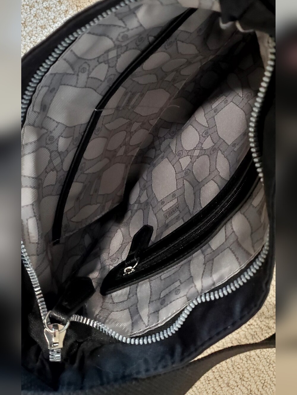 Aimee Kestenberg Well Appointed All Weather Nylon Crossbody Bag, Black, NWOT - Picture 6 of 13